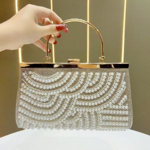 Evening Pearlies Handbag with Delicate Hardware