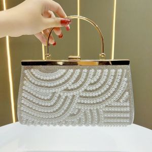 Evening Pearlies Handbag with Delicate Hardware