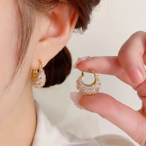 Crystal Jewelled Handbag Shape Earrings
