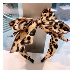 Oversized Fierce Leopard Print Headband