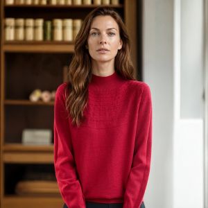 Soft Long Sleeve Textured Sweater