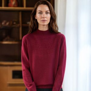 Soft Long Sleeve Textured Sweater