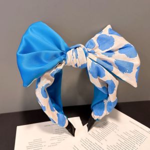 Spotted Summer Knot Bow Headband