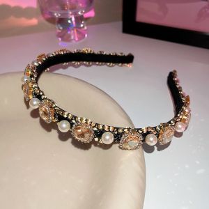 Regal Pearlies and Rhinestones Headband