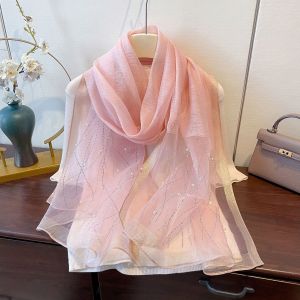 Pearl Embellished Ocassion Scarf
