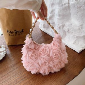 Rosebud Mini Shoulder Evening Bag