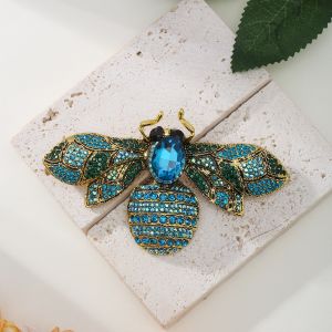 Crystal Bee brooch