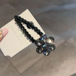 Sparkling Gem Floral Hair Clip