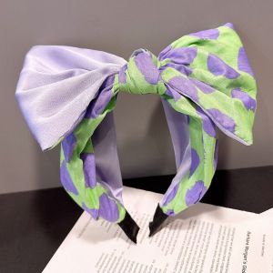 Spotted Summer Knot Bow Headband