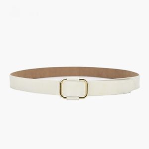 Gold Square Buckle Belt