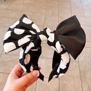 Spotted Summer Knot Bow Headband