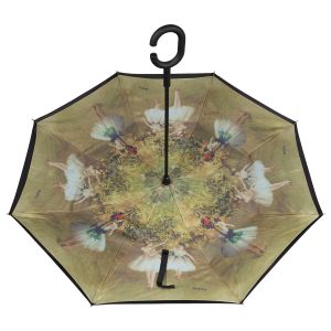 Ballerina Girl Reversible Umbrella