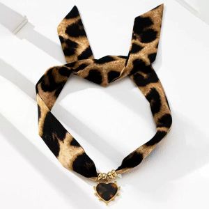 Wild Heart Leopard Choker Necklace