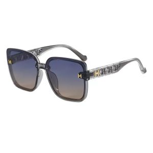 Oversized H Square Gradient Sunglasses